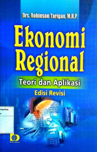 Image of Ekonomi Regional Teori dan Aplikaasi