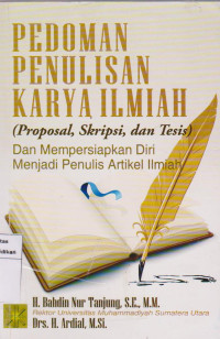Image of Pedoman penulisan karya ilmiah