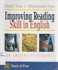 Image of Improving reading skill in english
