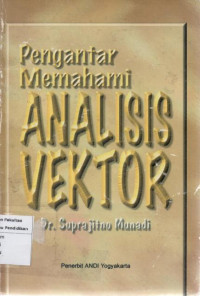 Image of Pengantar memahami Analisis Vektor