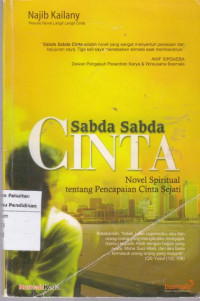 Image of Sabda-Sabda Cinta: Novel Spiritual Tentang Pencapaian Cinta Sejati