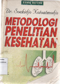 Image of Metodologi Penelitian Kesehatan