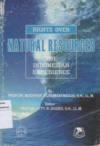 Image of Rights over Natural resources the indonesian experience