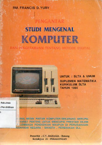 Image of Pengantar studi mengenal komputer