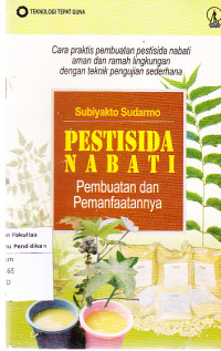 Image of Pestisida Nabati Pembuatan dan Pemanfaatannya