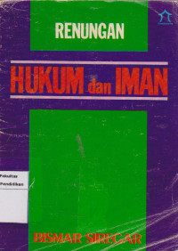 Image of Renungan hukum dan iman