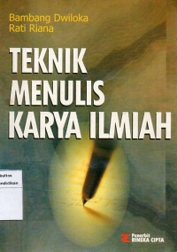 Image of Teknik Menulis Karya Ilmiah