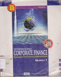 Image of International corporate finance= keuangan perusahaan internasional buku 1 edisi 8