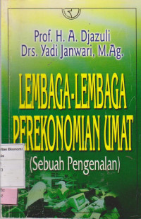 Image of Lembaga-lembaga perekonomian umat: sebuah pengantar