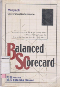 Image of Balanced scorecard: alat manajemen kontemporer untuk pelipat ganda kinerja keuangan perusahaan
