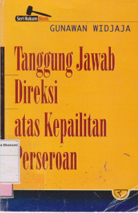 Image of Tanggung jawab direksi atas kepailitan persero