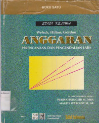 Image of Anggaran: perencanaan dan pengendalian laba buku satu edisi kelima