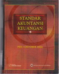 Image of Standar akuntansi keuangan per 1 oktober 2004