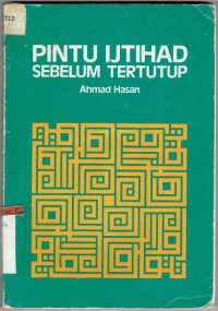 Image of Pintu Ijtihad Sebelum Tertutup