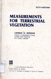 Image of Measurements for Terrestrial Vegetation