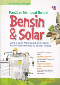 Image of Panduan Membuat sendiri Besin & Solar