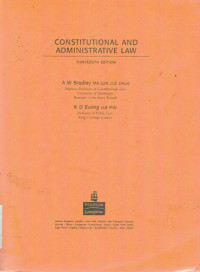 Image of Constitutional and Adminitrative Law