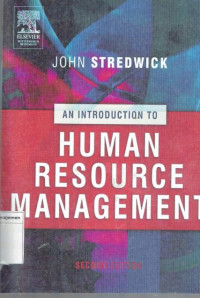Image of A introduction to human resource management