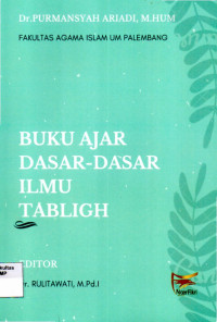 Buku ajar dasar-dasar ilmu tabligh