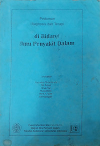 Pedoman Diagnosis Dan Terapi Di Bidang Ilmu Penyakit Dalam