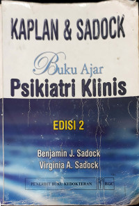 Buku Ajar Psikiatri Klinis