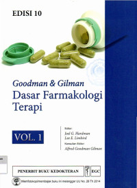 Goodman & Gilman Dasar Farmakologi Terapi
