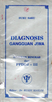 Diagnosis Gangguan Jiwa