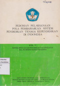 Pedoman pelaksanaan pola pembaharuan sistem pendidikan tenaga kerja di Indonesia buku IV