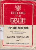 Uud 1945 P-4 GBHN (tap No: II/MPR/1988
