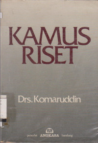 KAMUS RISET