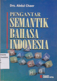 Pengantar Semantik Bahasa Indonesia