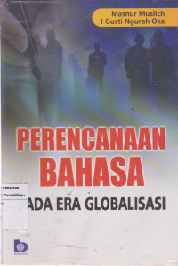 Perencanaan bahasa pada era globalisasi