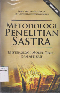 Metodologi penelitian sastra