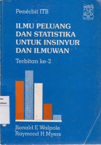 Ilmu peluang dan statistika untuk insinyur dan ilmuwan