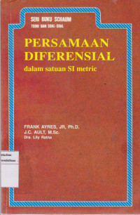 Persamaan diferensial dalam satuan s1 metric