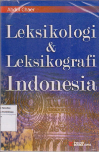 Leksikologi & leksikologi Indonesia