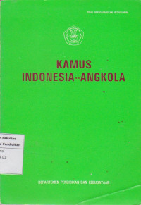 Kamus Indonesia- Angkola