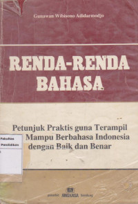 Renda-renda bahasa