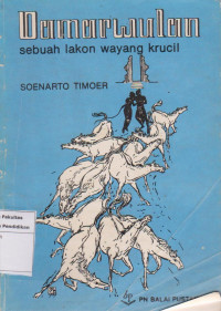 Image of Damarwulan; sebuah lakon wayang krucil