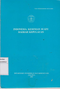 Indonesia: kesenian suatu daerah kepulauan