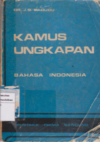 Kamus ungkapan bahasa Indonesia