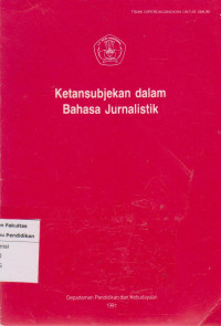 Ketansubjekan dalam bahasa jurnalistik