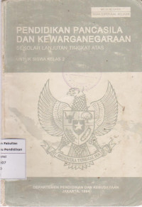 Pendidikan pancasila dan kewarganegaraan