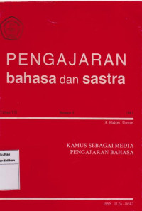 Pengajaran Bahasa dan Sastra