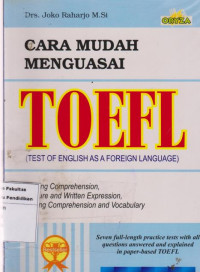 Cara mudah menguasai toefl