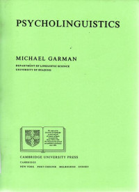 Image of Psycholinguistics