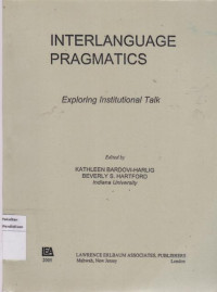 Interlanguage Pragmatics