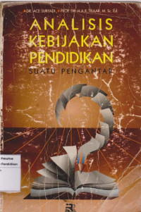 Analisis Kebijakan Pendidikan