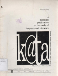 A Biannual Publication On The Study Of Language and Literature