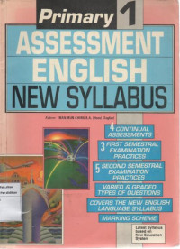 Assessment English New Syllabus Primary 1